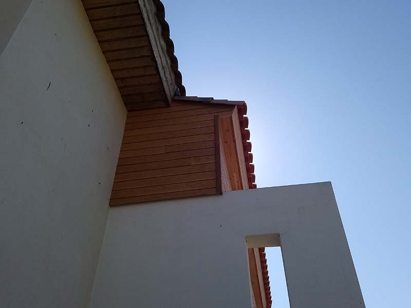 Extension en bois, extension d'une maison 